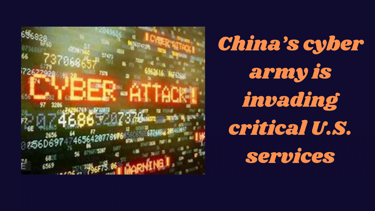 China Cyber Attacks Important Us Infrastructure Installations Clearnews 